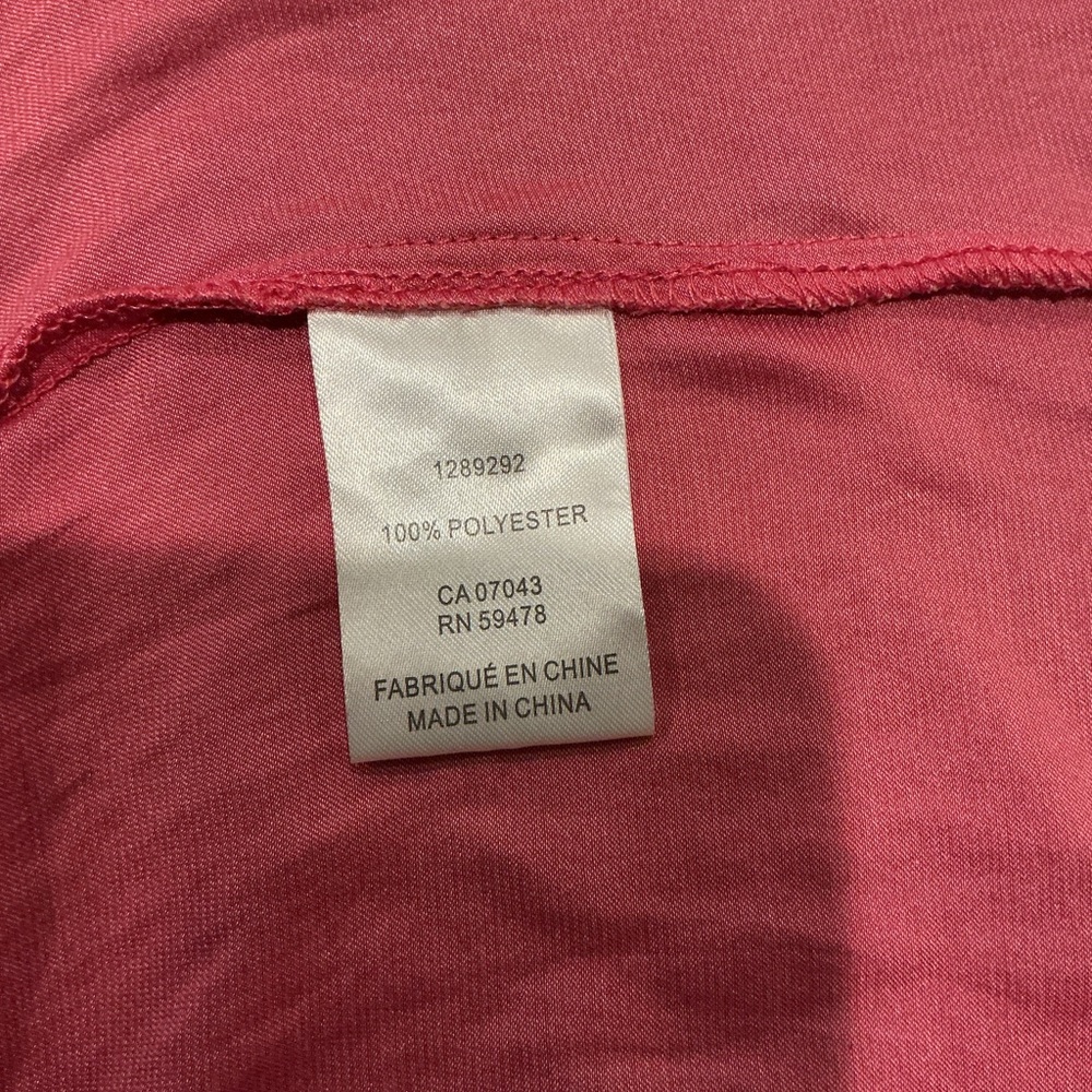 Rachel Rachel Roy Pink Puff Sleeve Blouse Women’s Size L. AA24 - Picture 5 of 5